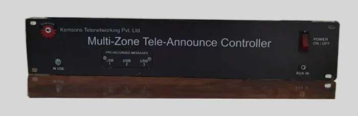 Multi-Zone Tele-Announce Controller 