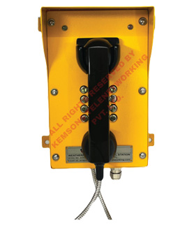 WEATHERPROOF SS TELEPHONE WITH SS KEYPAD
