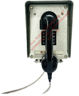 Weatherproof Telephone in FRP with ABS Keypad