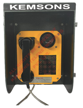 Weatherproof Telephone With Backlit Keypad